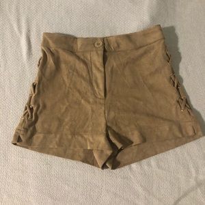 Bebe high rise shorts